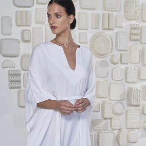 🌟HP🌟OCEAN+MAIN Silk Habotai Craftan